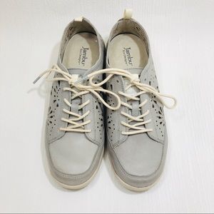 Jambu Eco Designs Bloom Biodegradable Gray Shoes.